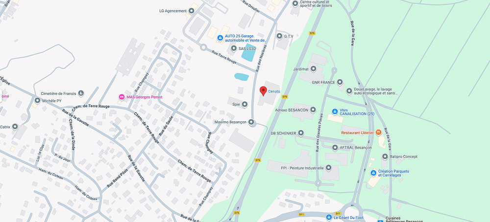 Cenats: 5 Rue des Nozières, 25770 Serre-les-Sapins